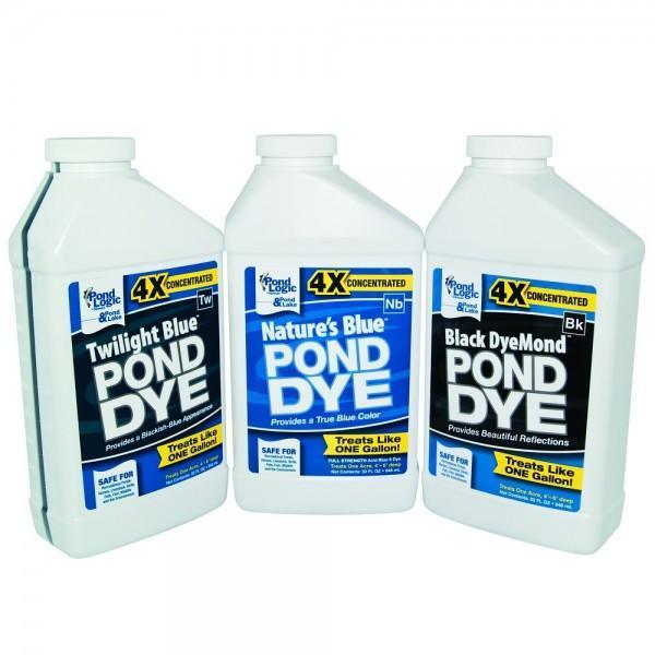 Airmax Water Treatments Nature Fts Blue Airmax Pond Dye (Nature's Blue, Black DyeMond & Twilight Blue)