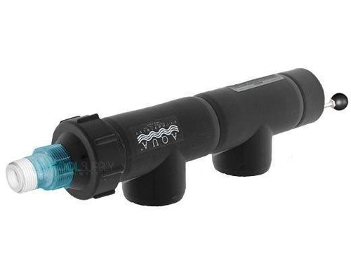 Aqua UV Clarifiers/Sterilizers 8W Black- 2 Inch Wiper Aqua UV Classic Series UV - Black with Wiper