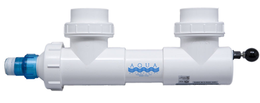 Aqua UV Clarifiers/Sterilizers 8W - 2 inch Wiper Aqua UV Classic Series with Wiper