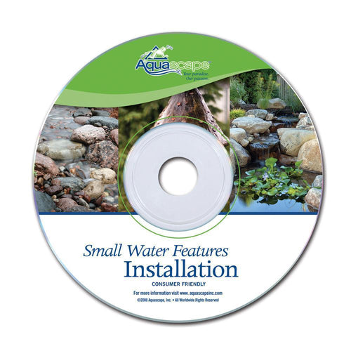 Aquascape DVD/Books Aquascape Small Water Features Installation DVD