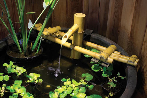 Aquascape Fountains & Pond Decor Aquascape Adjustable Pouring Bamboo Fountain w/pump