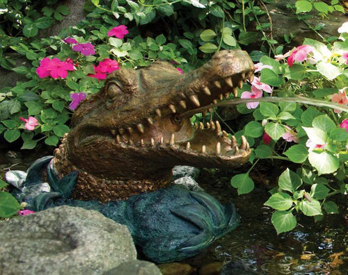 Aquascape Fountains & Pond Decor Aquascape Alligator Spitter w/pump