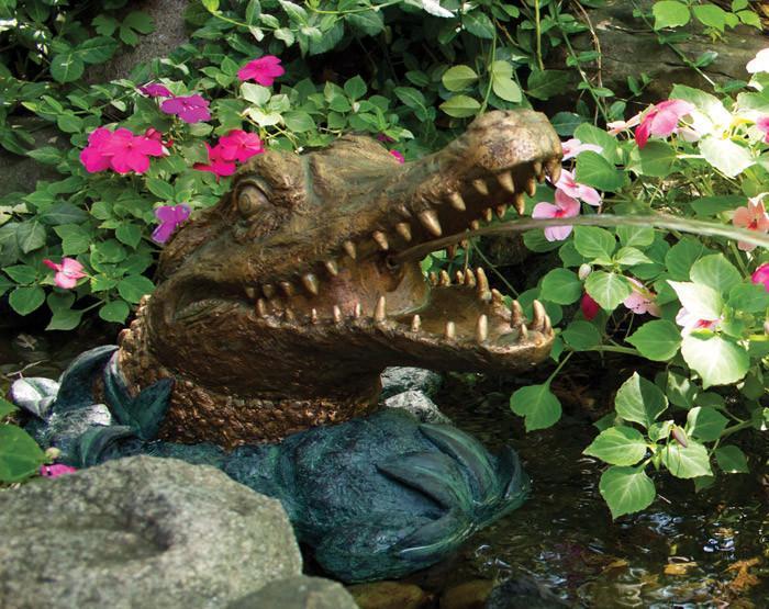 Aquascape Fountains & Pond Decor Aquascape Alligator Spitter w/pump
