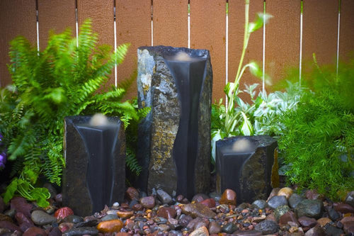 Aquascape Fountains & Pond Decor Aquascape Double Textured Basalt Cored Water Columns