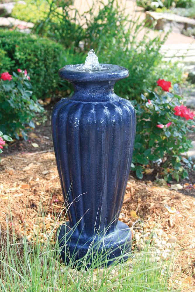 Aquascape Fountains & Pond Decor Large Gray Slate w/pump Aquascape Fountain - Classic Greek Urn by Aquascape