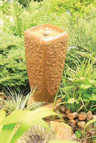 Aquascape Fountains & Pond Decor Large Powdered Terra Cotta w/pump Aquascape Fountain - Textured Ripple by Aquascape