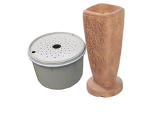 Load image into Gallery viewer, Aquascape Fountains &amp; Pond Decor Large Powdered Terra Cotta Kit Aquascape Fountain - Textured Ripple by Aquascape
