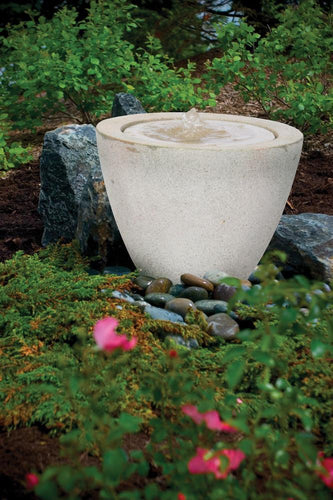 Aquascape Granite Transition Garden Fountain by Aquascape - Loch Ness Water Gardens