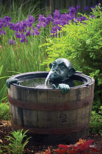 Aquascape Fountains & Pond Decor Aquascape Man in Barrel Spitter w/pump