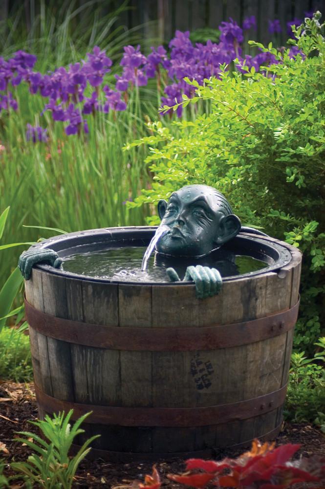 Aquascape Fountains & Pond Decor Aquascape Man in Barrel Spitter w/pump