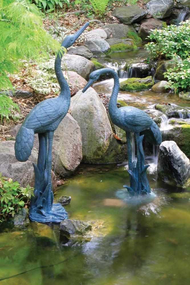 Aquascape Fountains & Pond Decor Aquascape Standing Crane Spitter w/pump