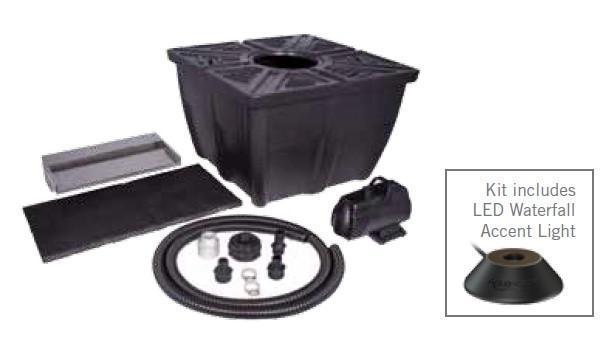 AquascapePRO Fountains & Pond Decor AquascapePRO Waterfall Spillway Kit w/16