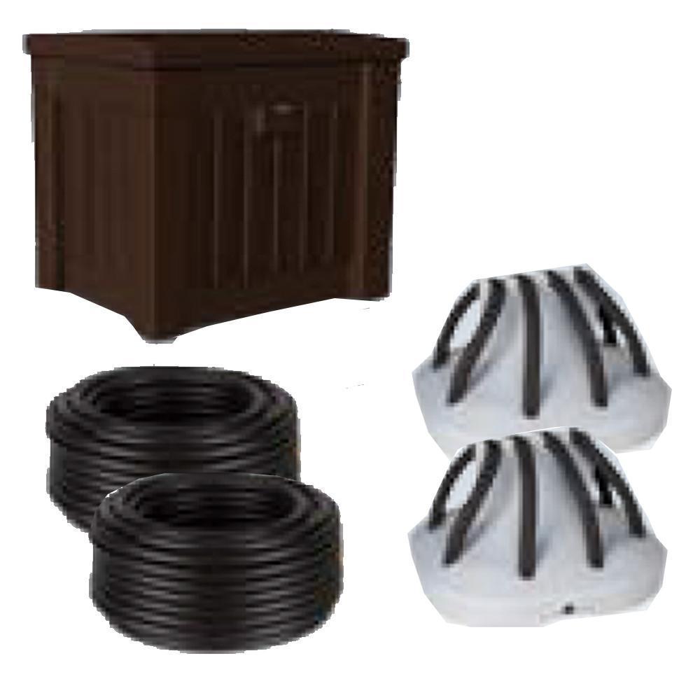 Atlantic Water Gardens Aeration Aeration System with Two Diffusers Atlantic Water Gardens Shallow Water Complete Aeration System with Two Diffusers