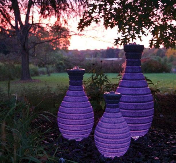Atlantic Water Gardens Fountain Atlantic Water Gardens Vase Fountain - 3 pc set (32