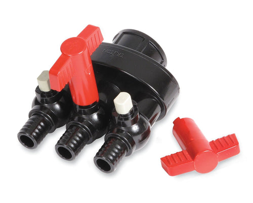 Atlantic Water Gardens Fountains & Pond Decor Atlantic Water Gardens 3 Way Diverter for Fountain Basin