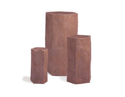 Atlantic Water Gardens Fountains & Pond Decor Atlantic Water Gardens Basalt Column - 3 pc set (30