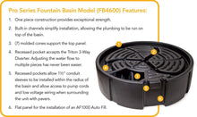 Load image into Gallery viewer, Atlantic Water Gardens Fountains &amp; Pond Decor 32 Inch Atlantic Water Gardens Fountain Basin