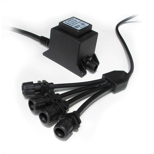 Atlantic Water Gardens Pond Lighting/Foggers Atlantic Water Gardens 20 Watt - Transformer w/4 Way Splitter