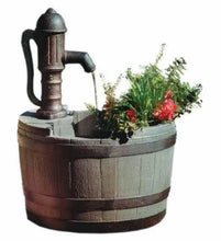 Load image into Gallery viewer, Botanica Fountains &amp; Pond Decor Botanica Whiskey Barrel Planter