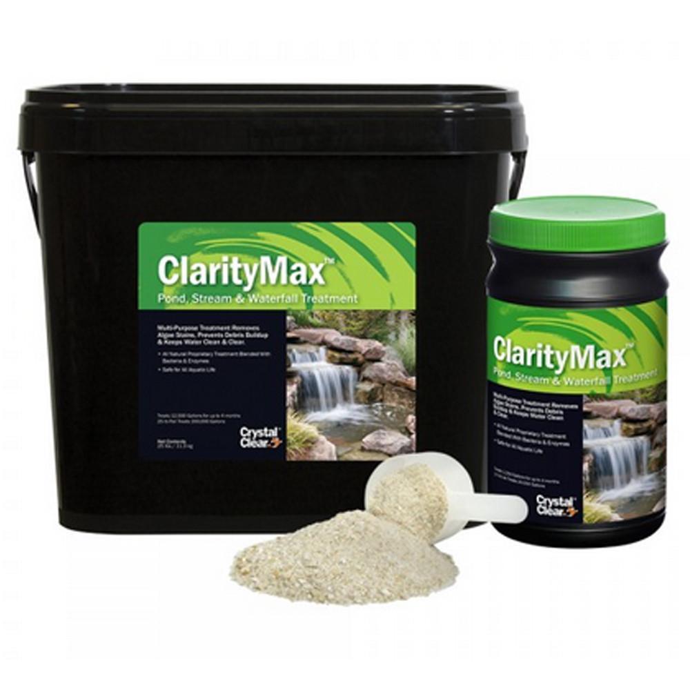 Crystal Clear Water Treatments Clarity Max+ 2.5 Pounds Crystal Clear Clarity Max Plus - The Ultimate Pond Cleaner