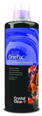 Crystal Clear Water Treatments CC021-16 OneFix- 16 oz Crystal Clear OneFix Pod Cleaner