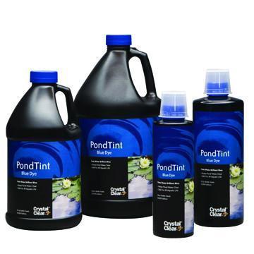 Crystal Clear Water Treatments PondTint - 16 oz Crystal Clear PondTint - Blue Colorant