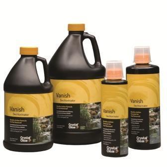 Crystal Clear Water Treatments Vanish Liquid - 1 gallon Crystal Clear Vanish - Dechlorinator Liquid