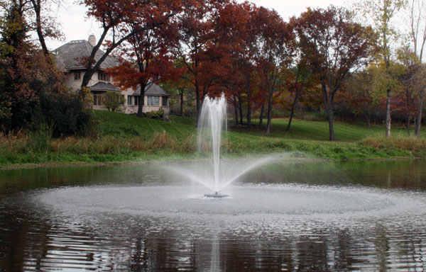 Kasco Fountains & Pond Decor 1HP JF Fountain (50 Ft) Kasco 1HP Fountain 4400JF Series