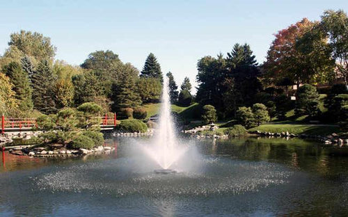 Kasco Fountains & Pond Decor 2HP JF Fountain (50 Ft) Kasco 2HP Fountain 8400JF Series