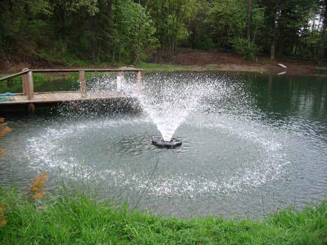 Kasco Fountains & Pond Decor 3/4HP VFX Fountain (50 Ft) Kasco 3/4HP 3400 VFX Fountain