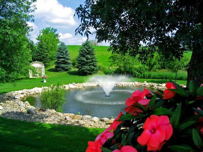 Kasco Fountains & Pond Decor 1HP VFX Ftn (50 Ft) 240V Kasco 4400HVFX 1HP Floating Aerating Fountain