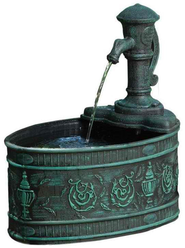 Little Giant Fountains & Pond Decor Little Giant Calabria, Verdigris