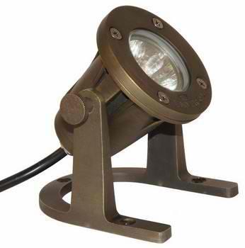 Universal Lighting Pond Lighting/Foggers Universal Lighting Brass Underwater Light